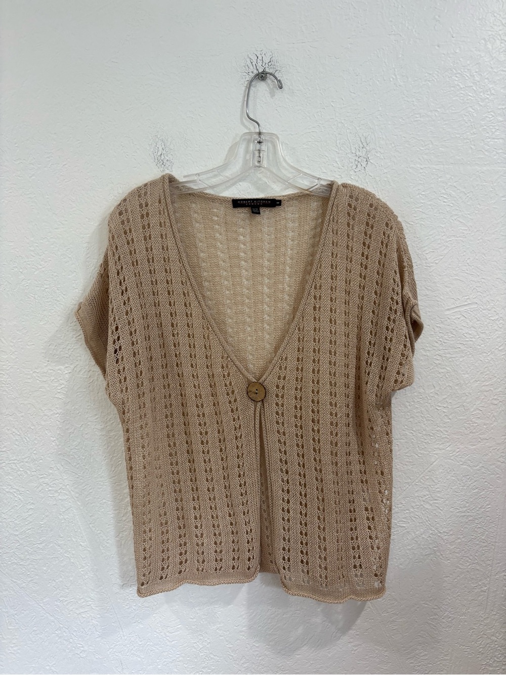 Robert Kitchen Canada Lightweight Linen Blend Cardigan